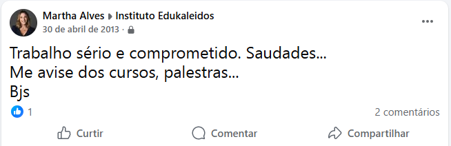 Curso: ⭐⭐⭐⭐⭐