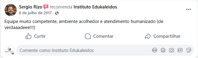 Parceria em Cursos: ⭐⭐⭐⭐⭐